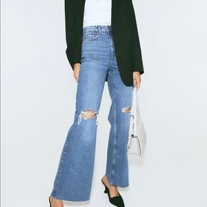 H&M Wide-High Jeans